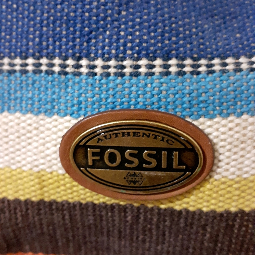 Fossil Multicolor Striped Shoulder Bag - Picture 3 of 14
